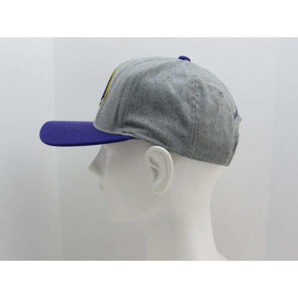 East Carolina Pirates Adidas Snapback Baseball Cap Men's One Size Grey Purple